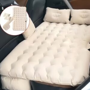 Inflatable Car Air Mattress Back Seat Bed Portable Thickened Car Travel