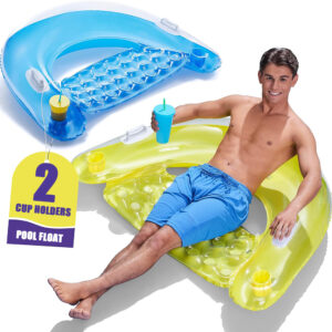 Inflatable Floating Water Pool Chair Adults Water Mattresses Swimming Pool Float Lounge Water